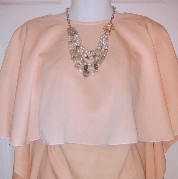 Overlay Cape Dress - Picture 6 of 6